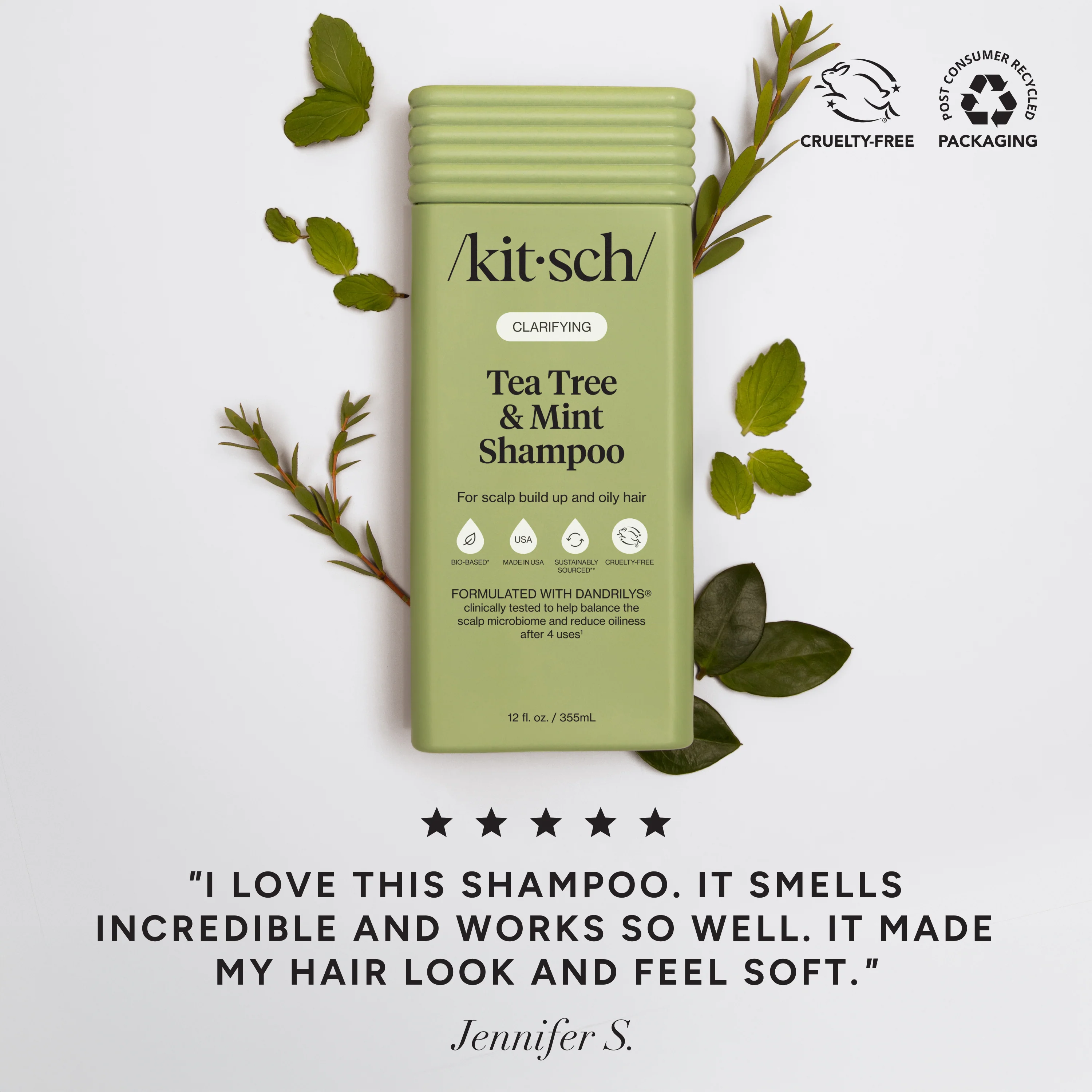 Tea Tree & Mint Clarifying Shampoo - Image 2