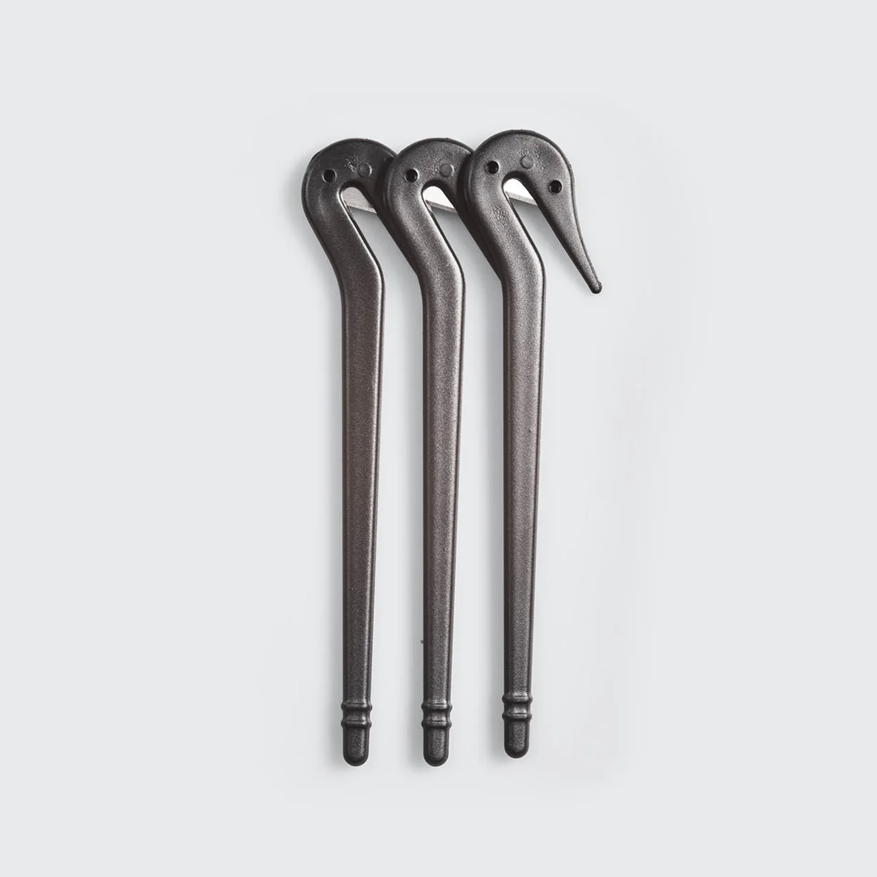 Black Elastic Cutters 3pc Set - Image 2