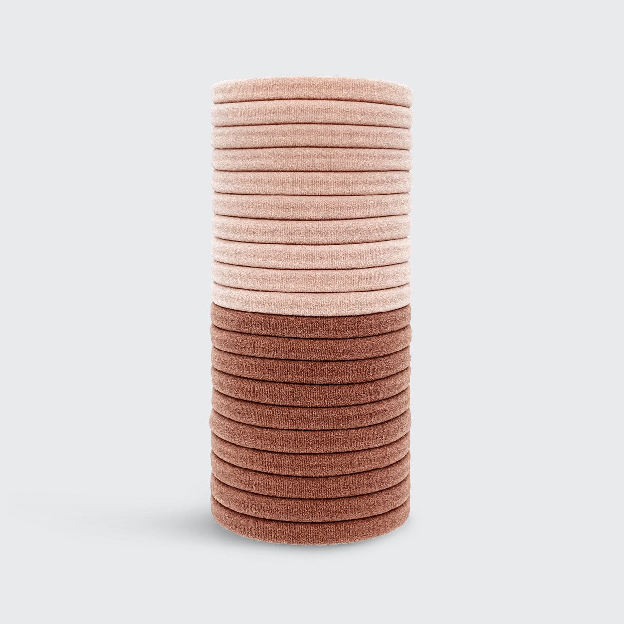 Blush Elastic Hair Ties 20pc Set - Image 2