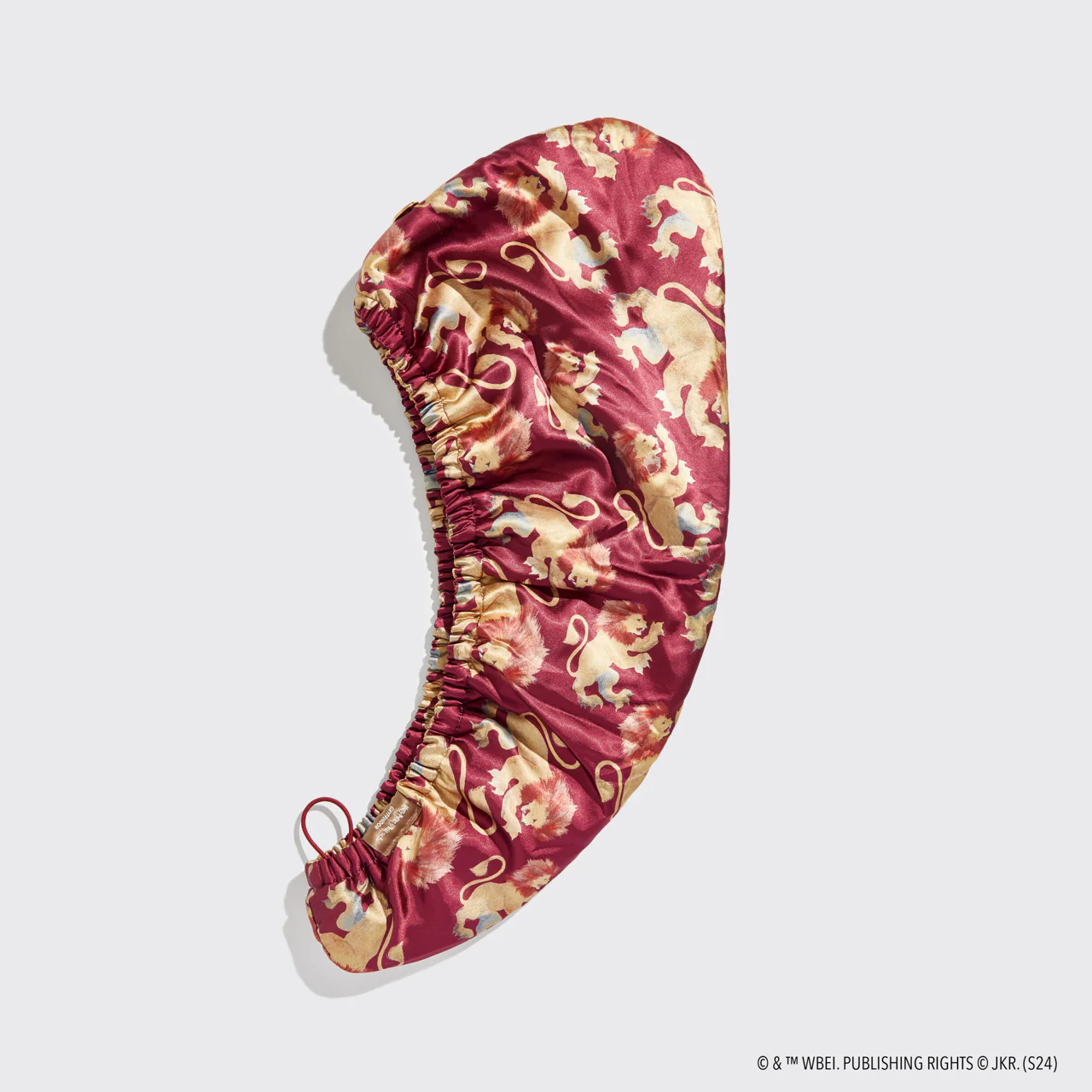 Kitsch x Harry Potter Satin Wrapped Hair Towel in Gryffindor - Image 2