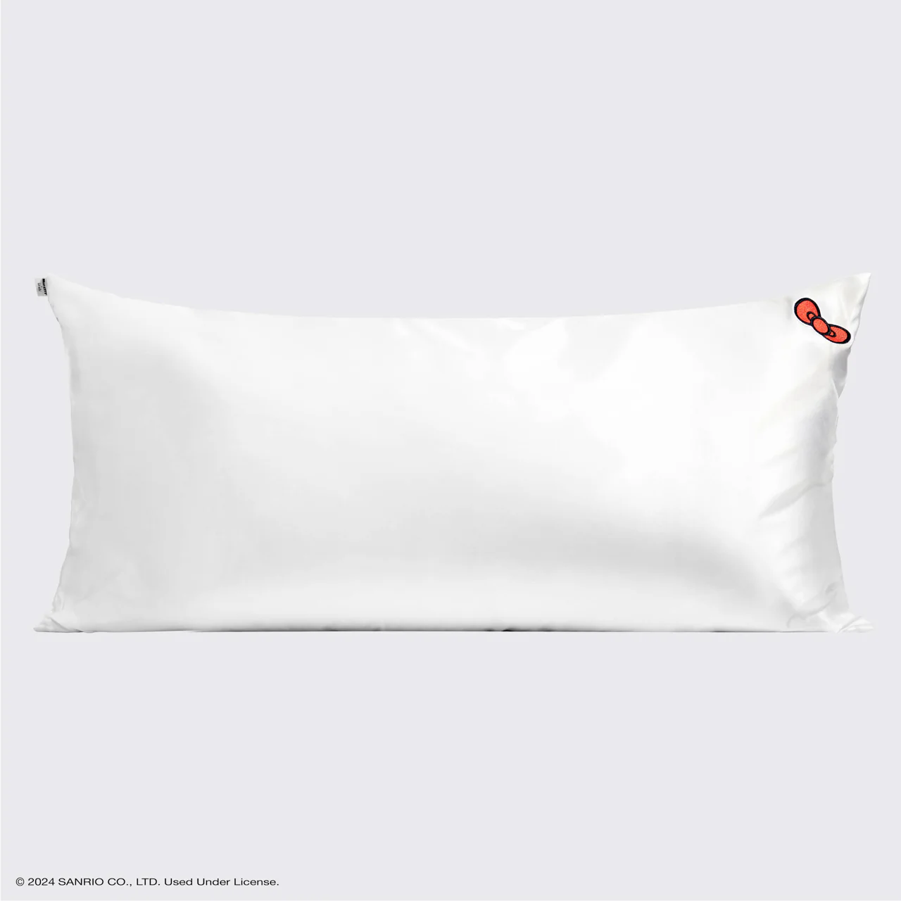 Kitsch x Hello Kitty Satin Pillowcase in Ivory Kitty Bow - King - Image 2