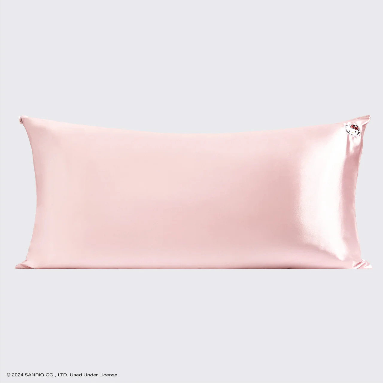 Kitsch x Hello Kitty Satin Pillowcase in Pink Hello Kitty Face - King - Image 2