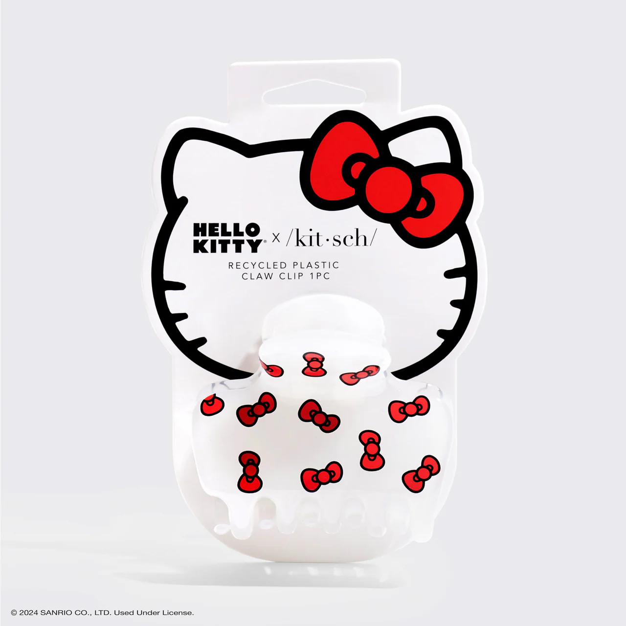 Hello Kitty x Kitsch Recycled Plastic Claw Clip  - Kitty Bows - Image 5