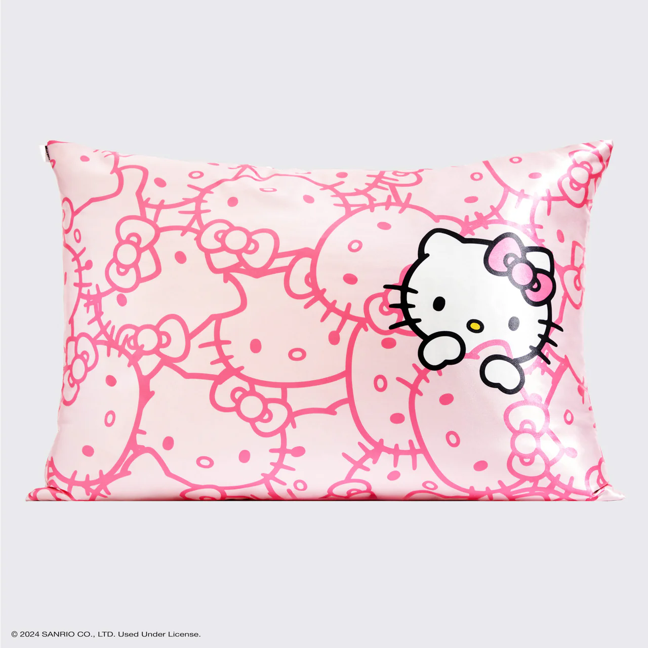 Hello Kitty x Kitsch Satin Pillowcase & Pillow Scrunchie 2pc Set - Image 2