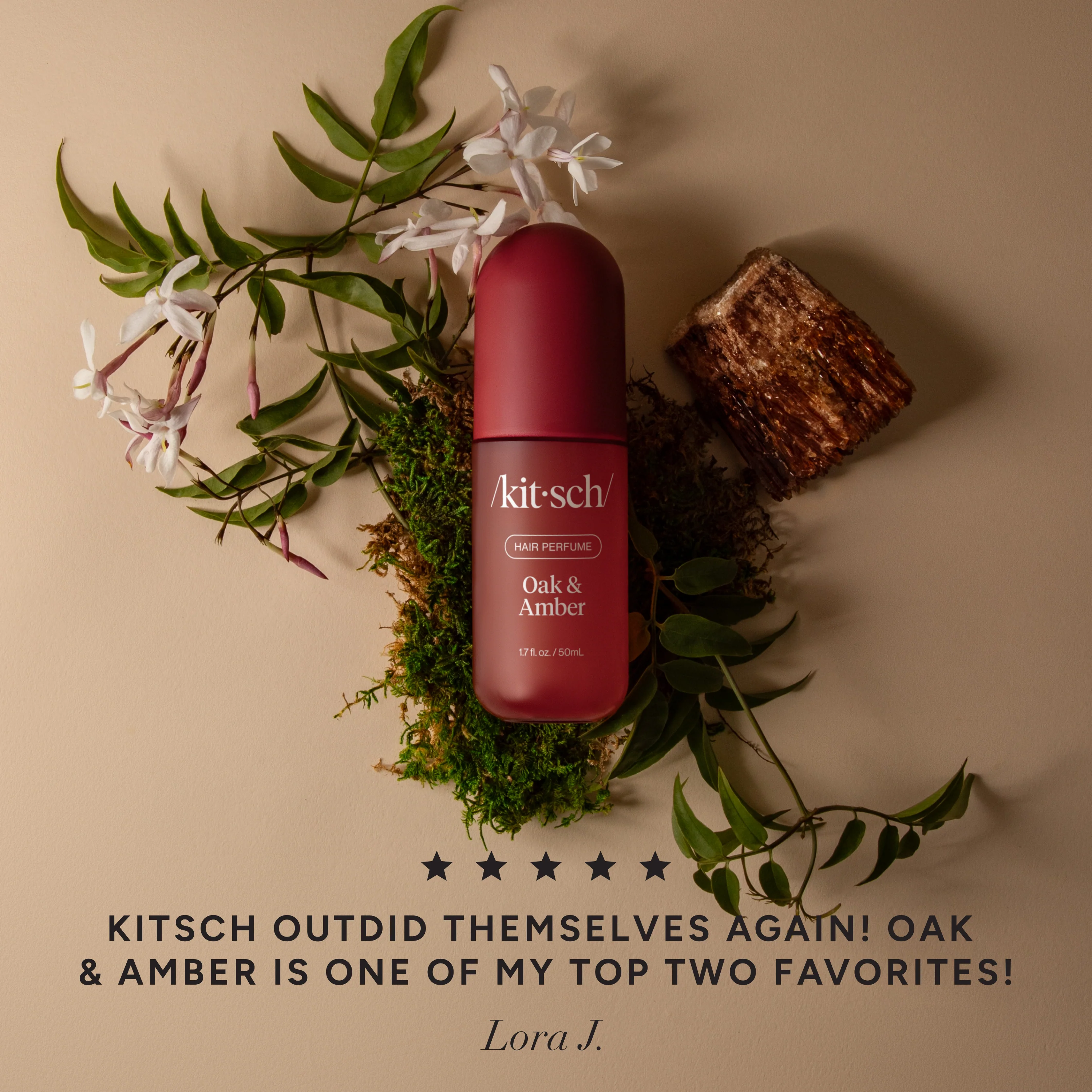 Oak & Amber Hair Perfume - Image 2