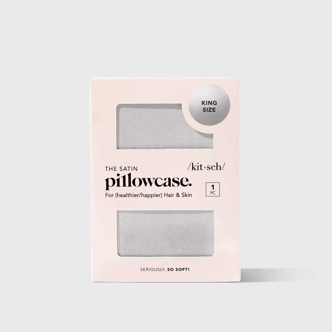 Satin Pillowcase King - Silver - Image 5