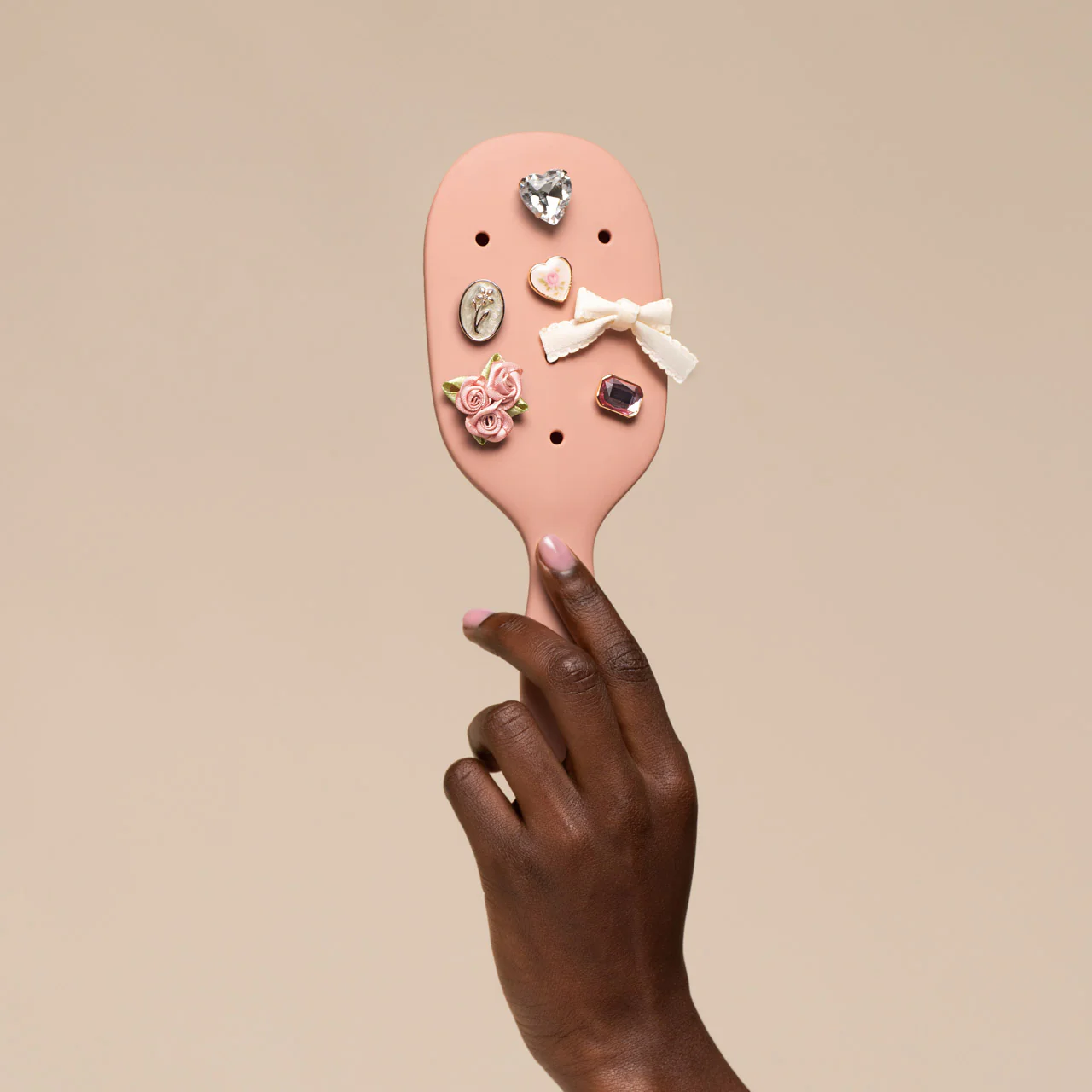 KitschPop™️ Paddle Brush in Terracotta - Image 4