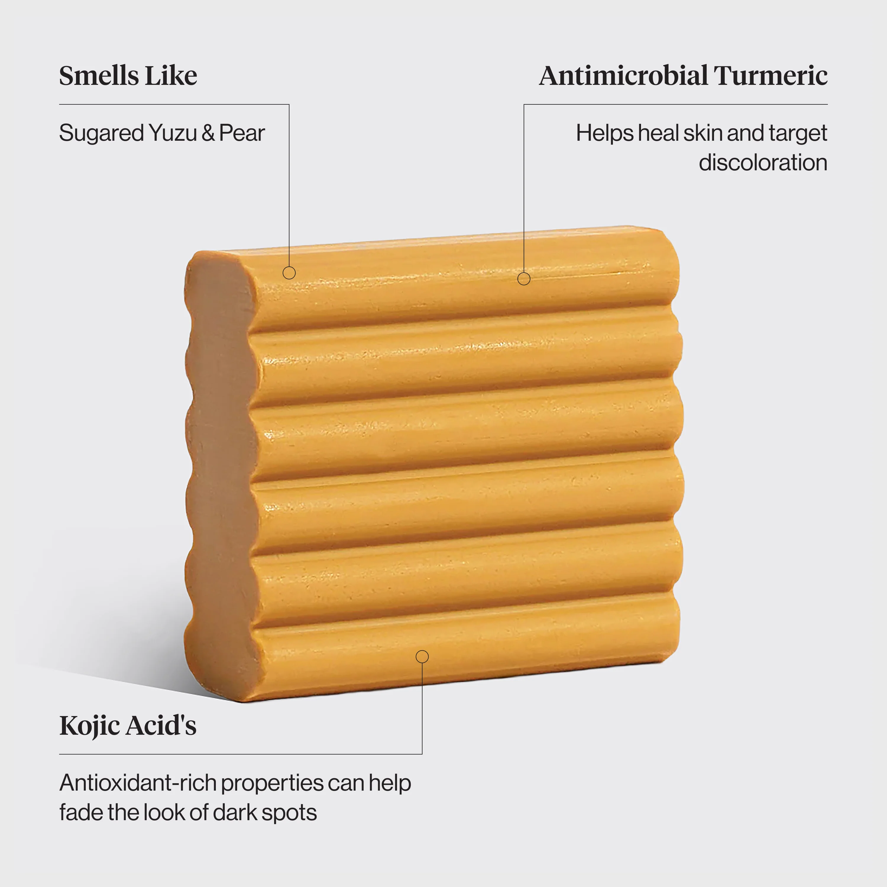 Kojic Acid Bar for Hyperpigmentation & Dark Spots - Image 3