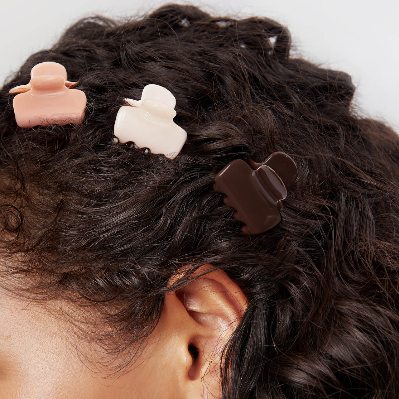 Rosewood Cloud Claw Clips 8pc Set - Mini - Image 3