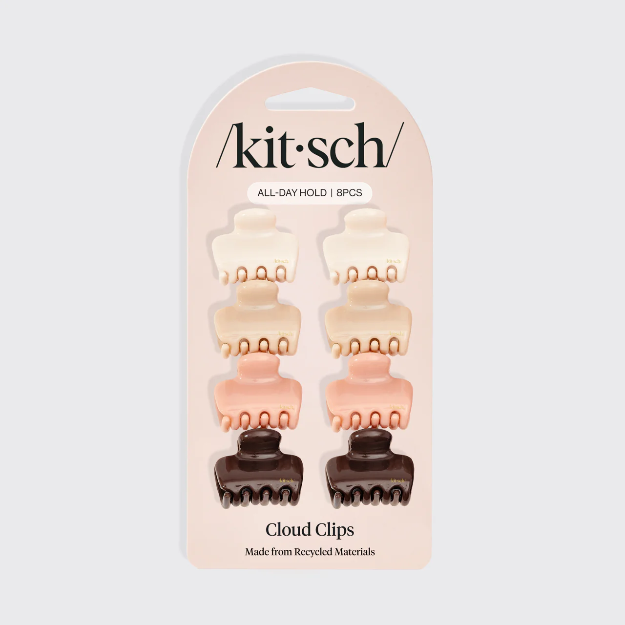 Rosewood Cloud Claw Clips 8pc Set - Mini - Image 4