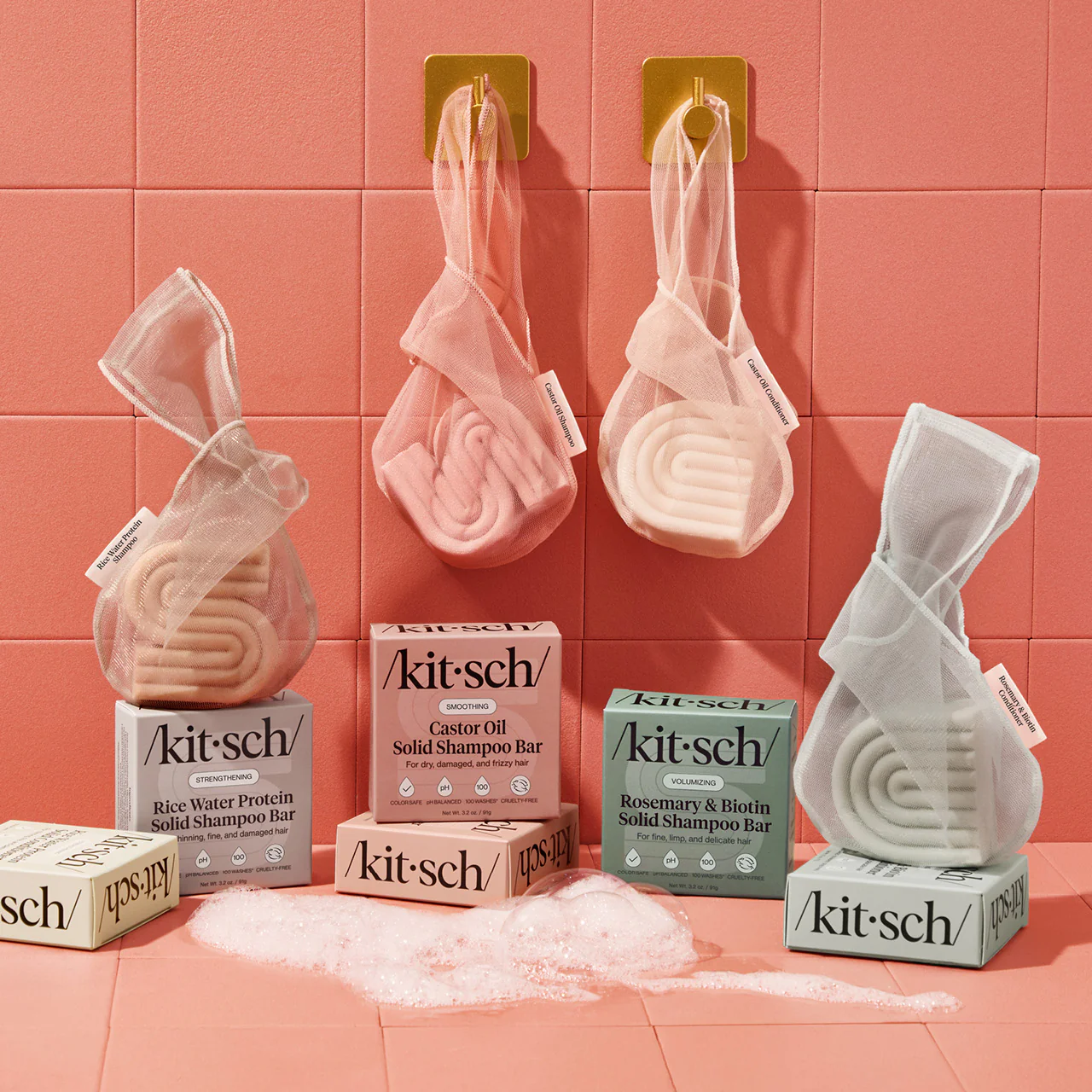 Rice Water Protein Shampoo Bar Saver Bag - Image 6