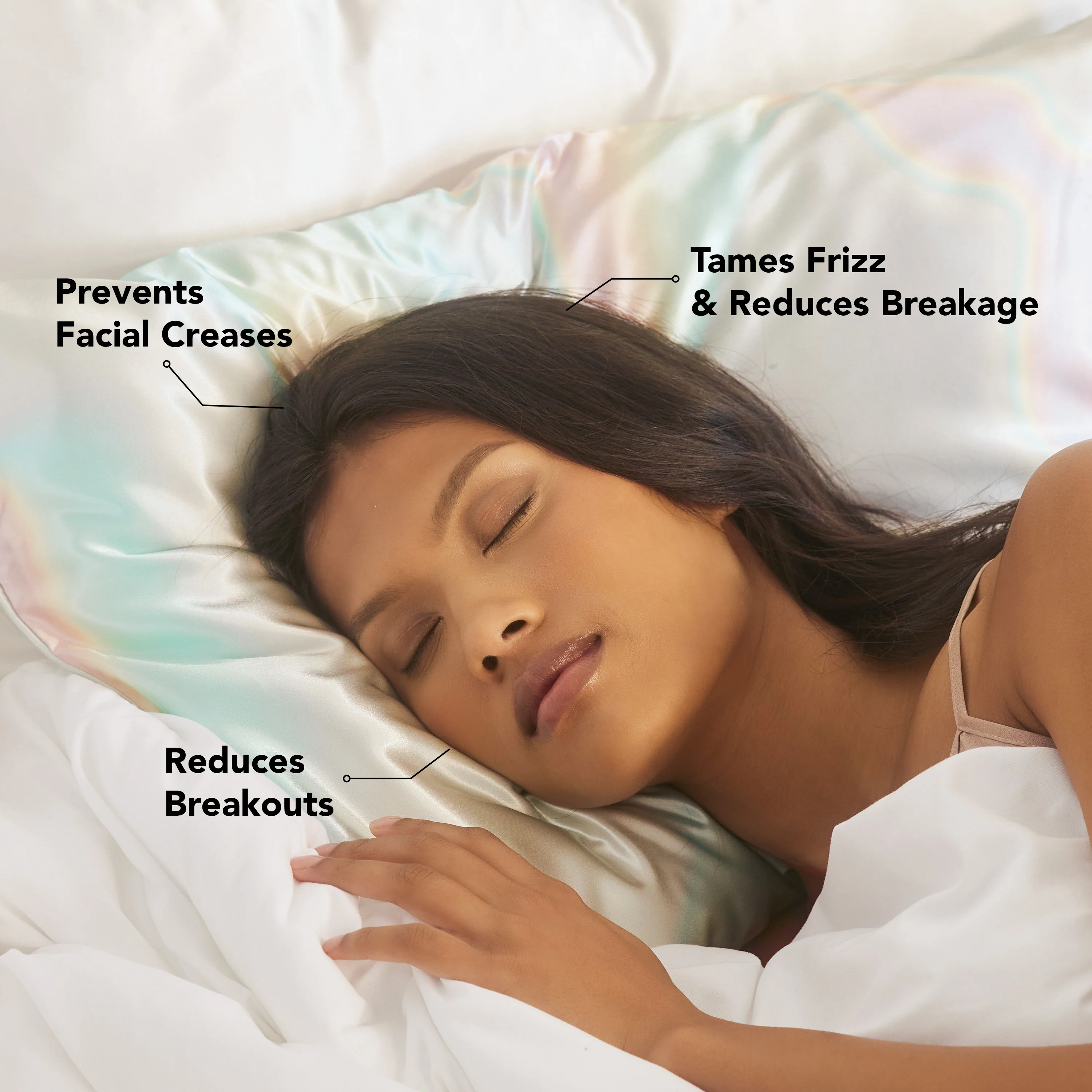 Satin Pillowcase in Aura - Image 3