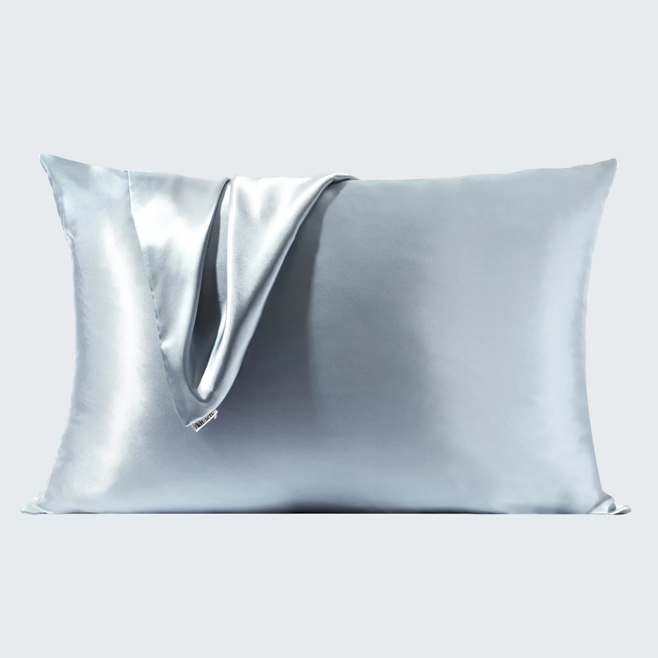 Satin Pillowcase in Haze Blue 4 Pack Bundle - Image 2