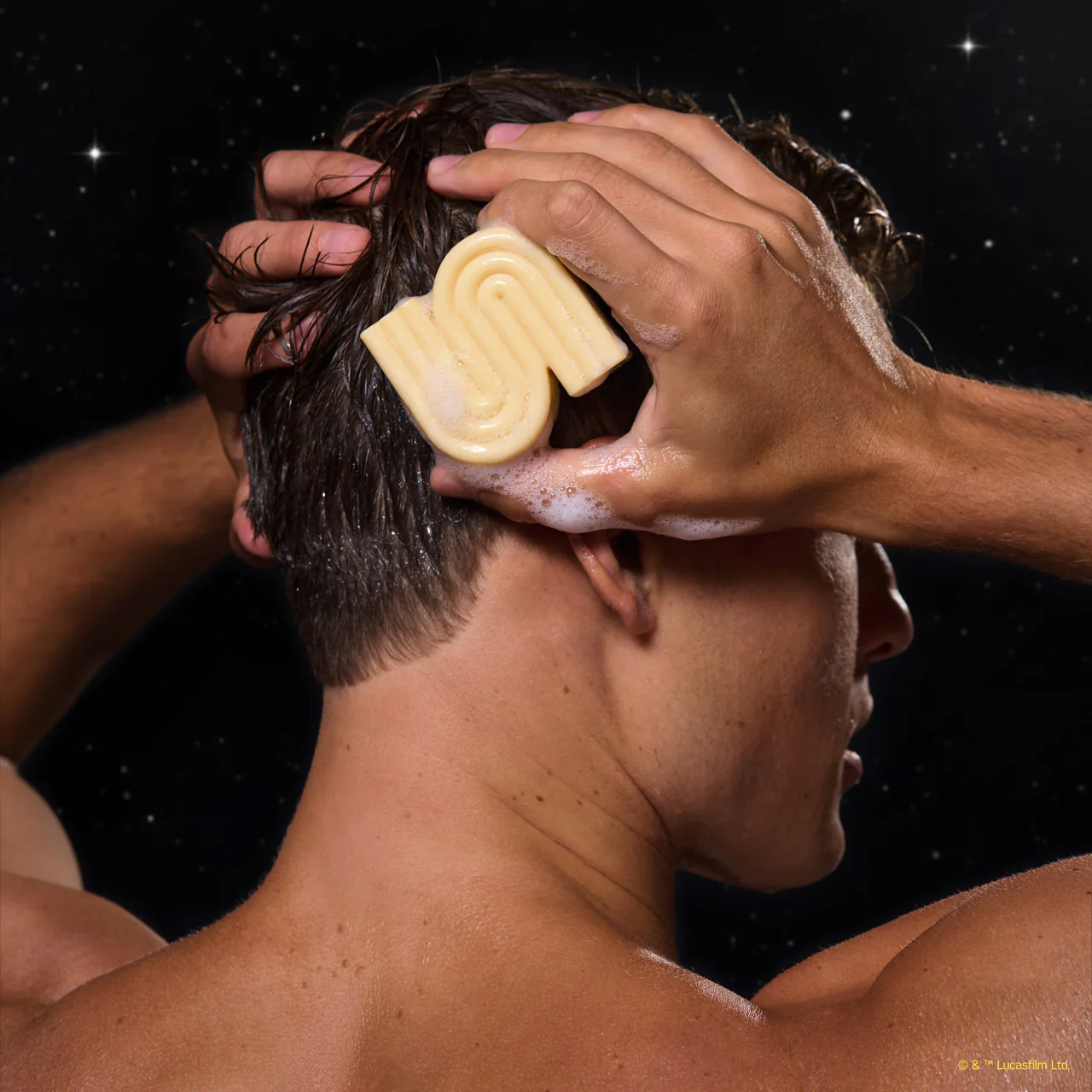 Star Wars™ & Kitsch Rice Water Protein Strengthening Solid Shampoo - C-3PO - Image 5