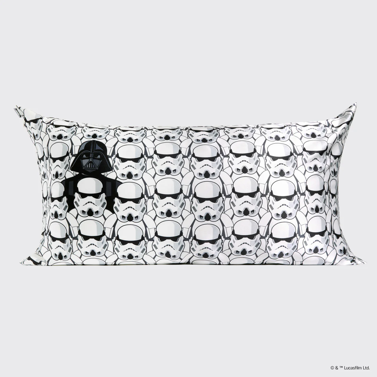 Star Wars™ & Kitsch Satin Pillowcase in Darth Vader & Stormtroopers - King - Image 2