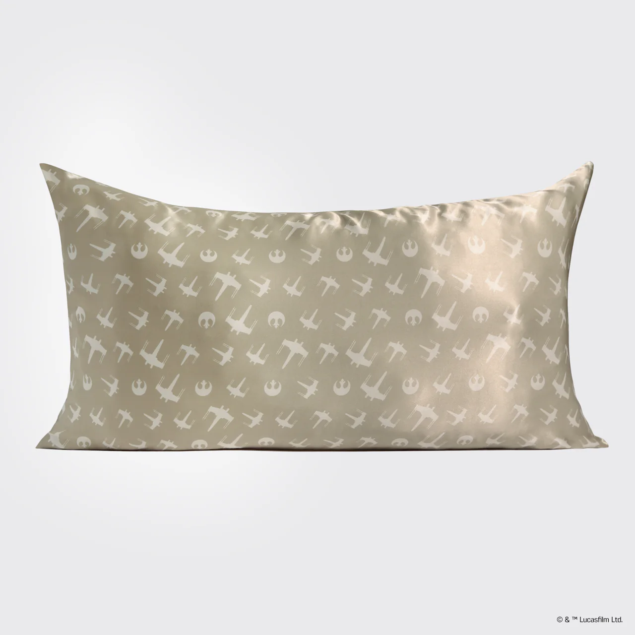 Star Wars™ & Kitsch Satin Pillowcase in Rebel Alliance - King - Image 2