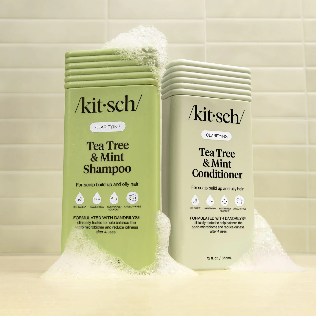 Tea Tree & Mint Clarifying Shampoo & Conditioner Combo - Image 8